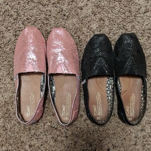 TOMS 4for1 bundle! Pink, Black, Gold, Silver!